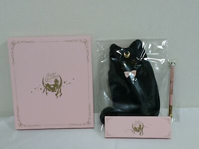#ad NEW Fan Club Limited 2020 Sailor moon Luna#x27;s Pen Case Reprint Cosmetic Set $105.91