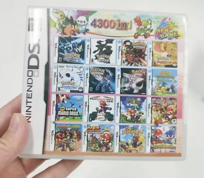 #ad 3DS NDS 4300 In 1 Compilation DS NDS 3DS 3DS NDSL Game Cartridge $15.00