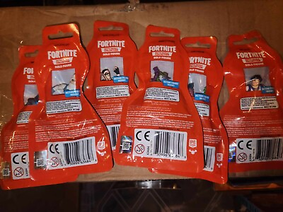 #ad Fortnite Battle Royale Series 2 lot of 6 in package mini figures FlyTrap others $50.00