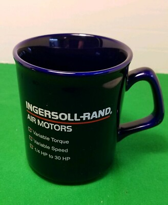 #ad Vintage Coffee Mug Ingersoll Rand Promotional Gift For Clients And Employees $8.77