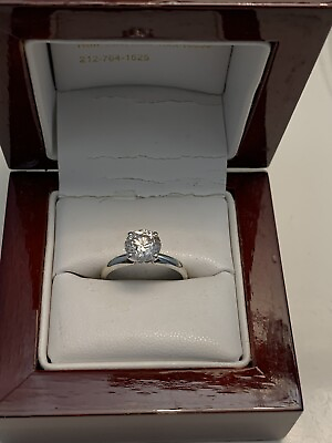 #ad Diamond Engagement Ring SI 2 H Round Brilliant Cut Size 5.5 $4500.00