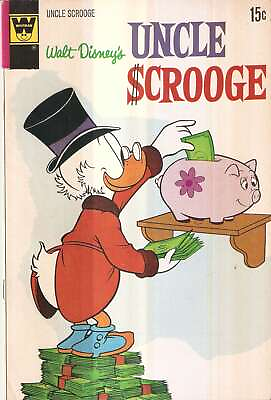 #ad Uncle Scrooge Walt Disney #98A VG; Gold Key low grade Whitman Edition w $3.75