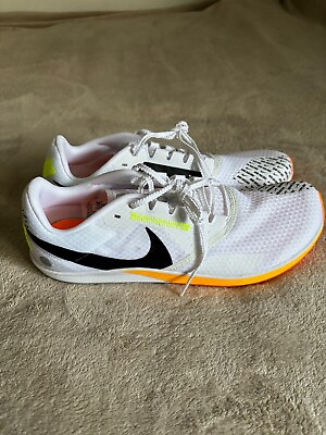 #ad Nike Zoom Rival XC 6 Track Shoes Mens 11 White Orange DX7999 100 $38.25