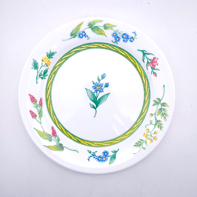 #ad Corelle Corning 7quot; Plate Dessert Salad Luncheon Spring Floral Flowers My Garden $12.00