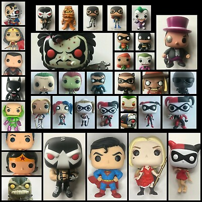 #ad Funko Pop DC Loose Superheroes OOB Out of Box Vaulted Grail $14.00
