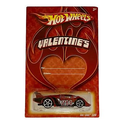 #ad Hot Wheels Sol Aire CX4 Red 2009 Valentine#x27;s Day Target Exclusive New on Card $24.67