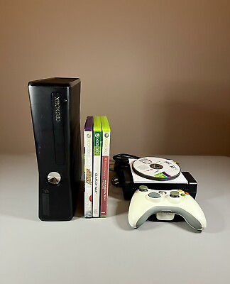 #ad Xbox 360 Slim 32 GB Console Bundle with Controller and 13 Games $79.99
