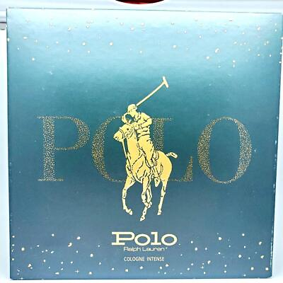 #ad Ralph Lauren Polo Cologne Intense Gift Set 4 OZ 2 OZ $73.34