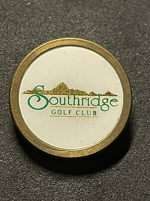 #ad Rare Southridge Golf Club 3 4quot; Brass Stem Golf Marker Fort Collins Colorado $10.00