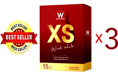 #ad Valentine#x27;s Gift Original Wink White XS Supplement Natural Extracts Fat Loss x 3 $84.60