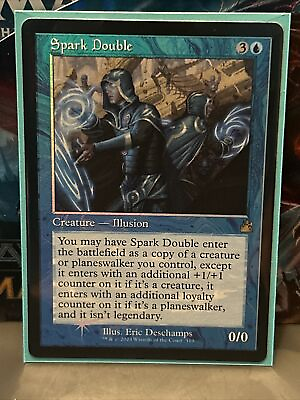 #ad MTG Magic the Gathering Spark Double 319 497 Ravnica Remastered NM FOIL $5.95