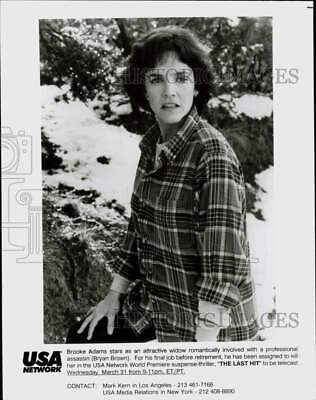 #ad Press Photo Actress Brooke Adams in quot;The Last Hitquot; lrp97159 $19.99