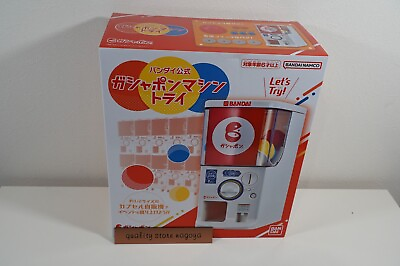 #ad #ad Bandai Official Gashapon Machine Plus Try 4xCoin 9xCapsule Station Toy $129.99