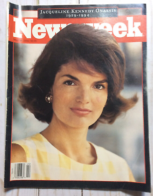 #ad Newsweek Magazine May 30 1994 Jacqueline Kennedy Onassis $5.99
