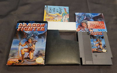 #ad Dragon Fighter for NES Nintendo Complete In Box CIB Great Shape $939.99