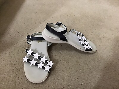 #ad Pappa amp; Ciccia Kids Girls Italy Leather Sandals Shoes 29 $19.99