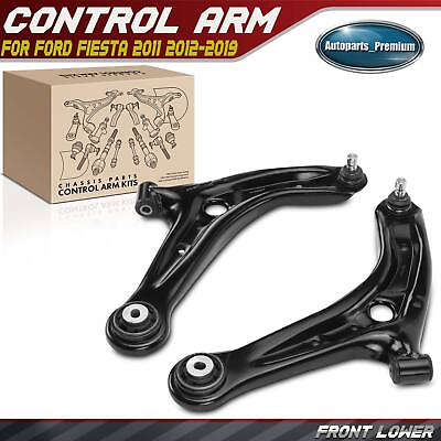 #ad 2x Front Left amp; Right Lower Control Arm w Ball Joint for Ford Fiesta 2011 2019 $69.99