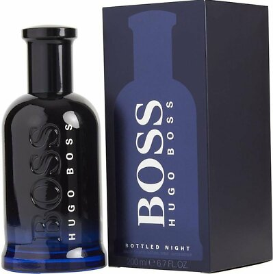 BOSS No.6 BOTTLED NIGHT by Hugo Boss cologne men EDT 6.7 6.8 oz New in Box $43.86