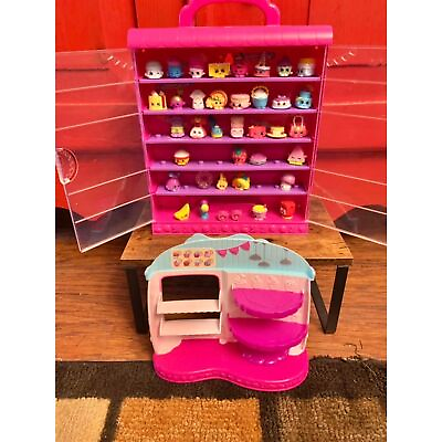 #ad Shopkins 38 Characters Plus Carrying Case amp; The Shoppies Cupcake Shop Moose Toys $39.99