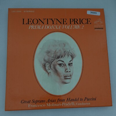 #ad Leontyne Price Great Soprano Arias From Handel To Puccini Boxset LP Vinyl Recor $9.77