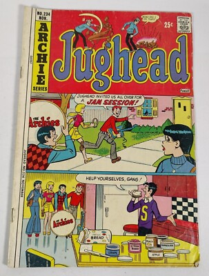 #ad 1974 Jughead #234 Comic Book Archie Comics Group Riverdale Vtg Used See Picture $4.80