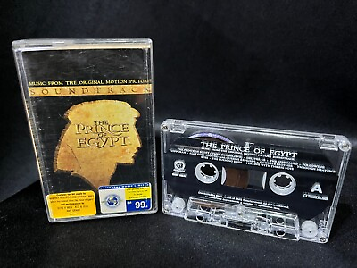 #ad Movie The Prince of Egypt Original Soundtrack Film Score Cassette Tape 1998 $15.10