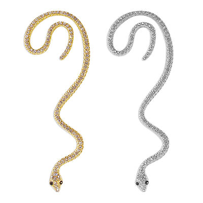 #ad Snake Ear Cuff Wrap Earring Gothic Punk No Piercing Snake Wrap Earring $7.29