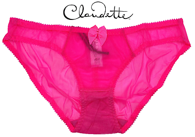 #ad Claudette Intimates Women Sexy Lingerie Underwear Dessous Bikini Panty Elsa Pink $9.99