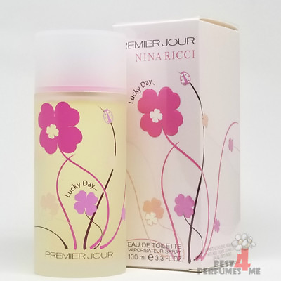 Premier Jour Nina Ricci Lucky Day 100ml 3.3oz EDT Spray Womens Perfume Very Rare $75.00
