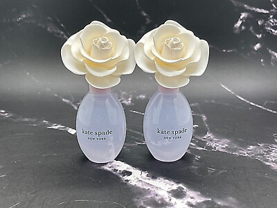 Lot Of 2 Kate Spade In Full Bloom Blush Women Perfume Mini Splah 0.25 oz each $12.86