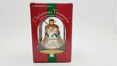 #ad The Brass Key Christmas Treasures Christmas Bell 2001 $12.00
