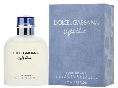 Dolce amp; Gabbana Light Blue 4.2oz Men#x27;s Eau de Toilette Spray Brand New Sealed $30.95