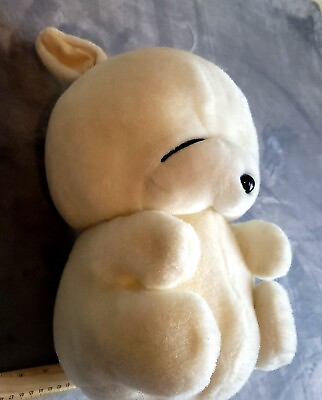 #ad Mashimaro Rabbit by Kim Jae Cartoon Character 2000 Large Stuffed Plush 13 in $14.99
