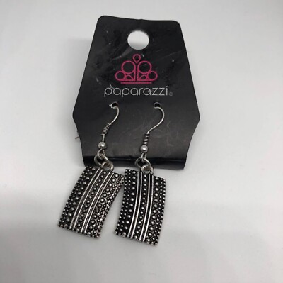 #ad My PHARAOH Lady Earrings Silver tone Paparazzi Accessories New $2.99
