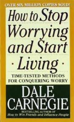 #ad How to Stop Worrying and Start Living Mass Market Paperback ACCEPTABLE $3.70