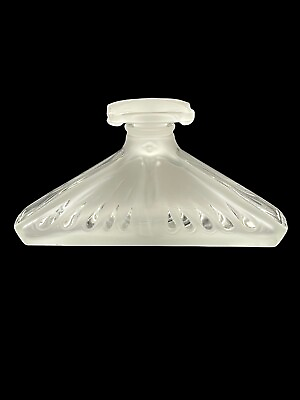 #ad Brosse MMA 1986 Crystal Perfume Art Nouveau Bottle Nude Winged Woman Femme Ailee $100.00