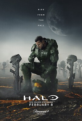 #ad Halo movie poster print : 11 x 17 inches Halo poster b $13.96