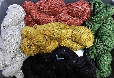 #ad Closing Down Offer Donegal Aran Tweed wool 100% yarn from Ireland 200 grams GBP 14.99
