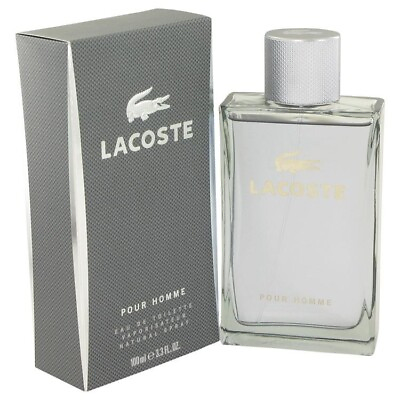 Lacoste Pour Homme Cologne Perfume Men Perfume Eau De Toilette Spray 3.3 oz EDT $43.95