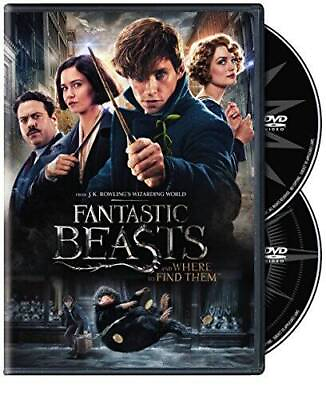 #ad Fantastic Beasts and Where to Find Them DVD DVD By Eddie Redmayne GOOD $4.29