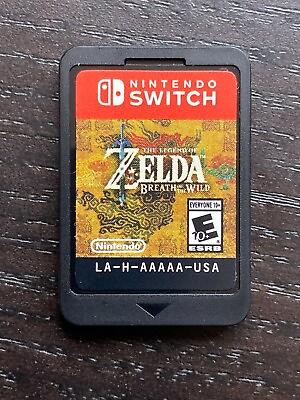 #ad Legend of Zelda: Breath of the Wild Nintendo Switch 2017 Cartridge Only $35.95
