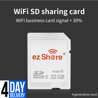 #ad Wi Fi Wireless SDHC 32GB Class 10 SD Memory Card for Eye Fi Transcend Ez Share $47.49