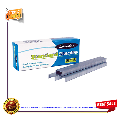 #ad Swingline Staples Standard 1 4 inches Length 210 Strip 5000 Box 1 Box $3.08