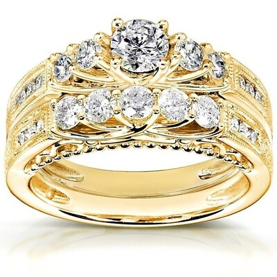 Stainless Zirconia CZ Promise Ring Couple Wedding Band Gift Couples 5 12 $7.99