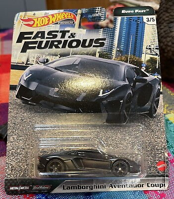 #ad Hot Wheels 1 64 Die Cast Fast amp; Furious l Lamborghini Aventador Coupe $19.95