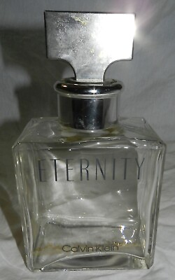 Store Advertising Display Bottle for Calvin Klein Eternity Perfume $99.96
