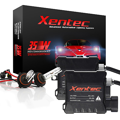 #ad Xentec HID Conversion Kit Xenon Light H7 6000K Headlight 35W SLIM Single Bulb Bu $40.05