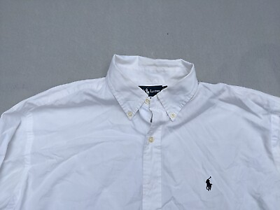 #ad Ralph Lauren Mens Adult Extra Large Blake Long Sleeve Shirt $13.80