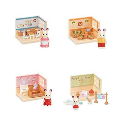 #ad #ad capsule toys Epoch Sylvanian Families spread large rooms 5 4 set Gash... form JP $64.65