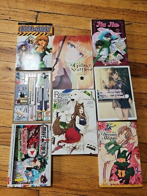 #ad Eight Volumes Of Volume One Manga $25.50
